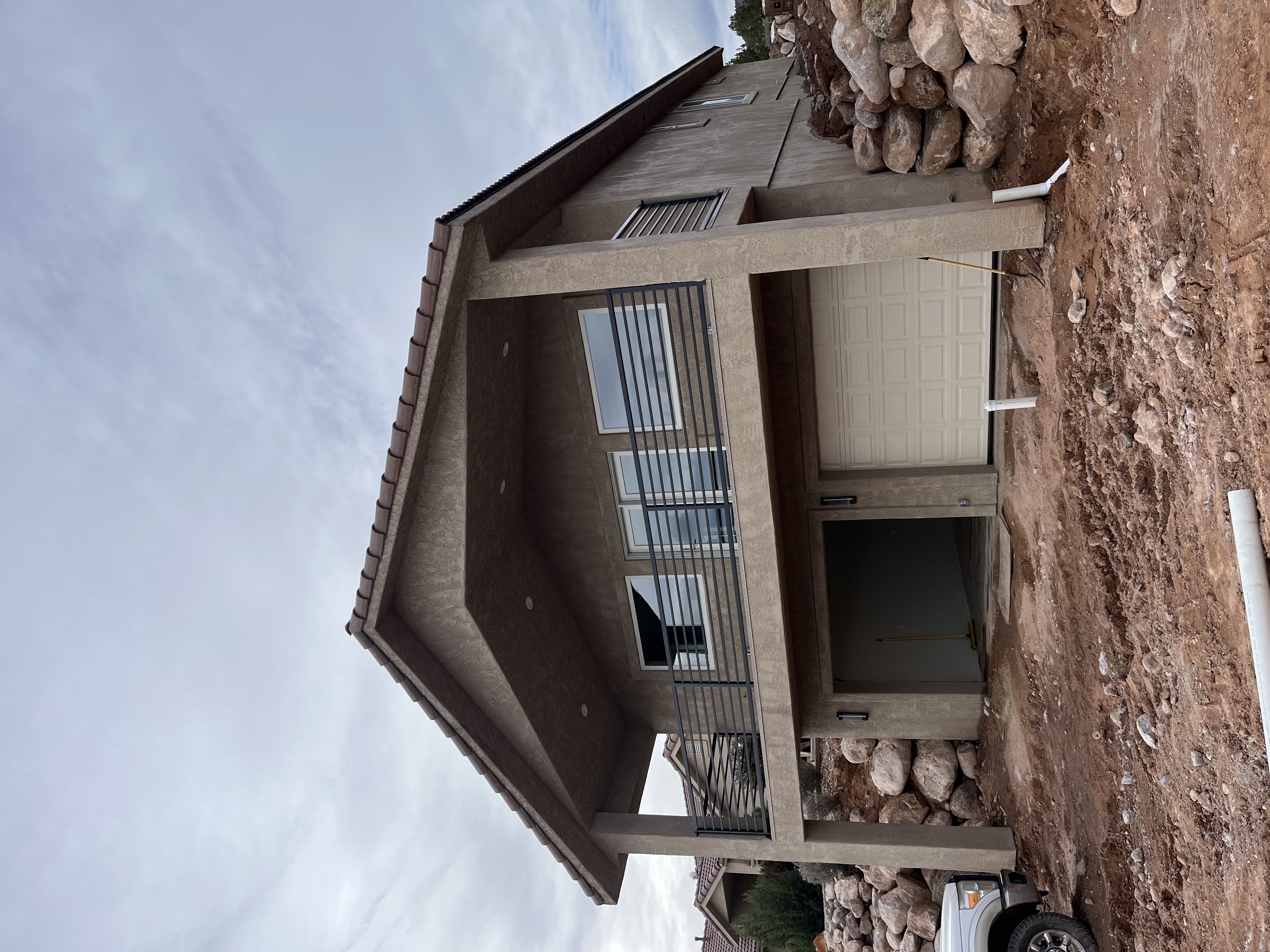 Custom metal railings